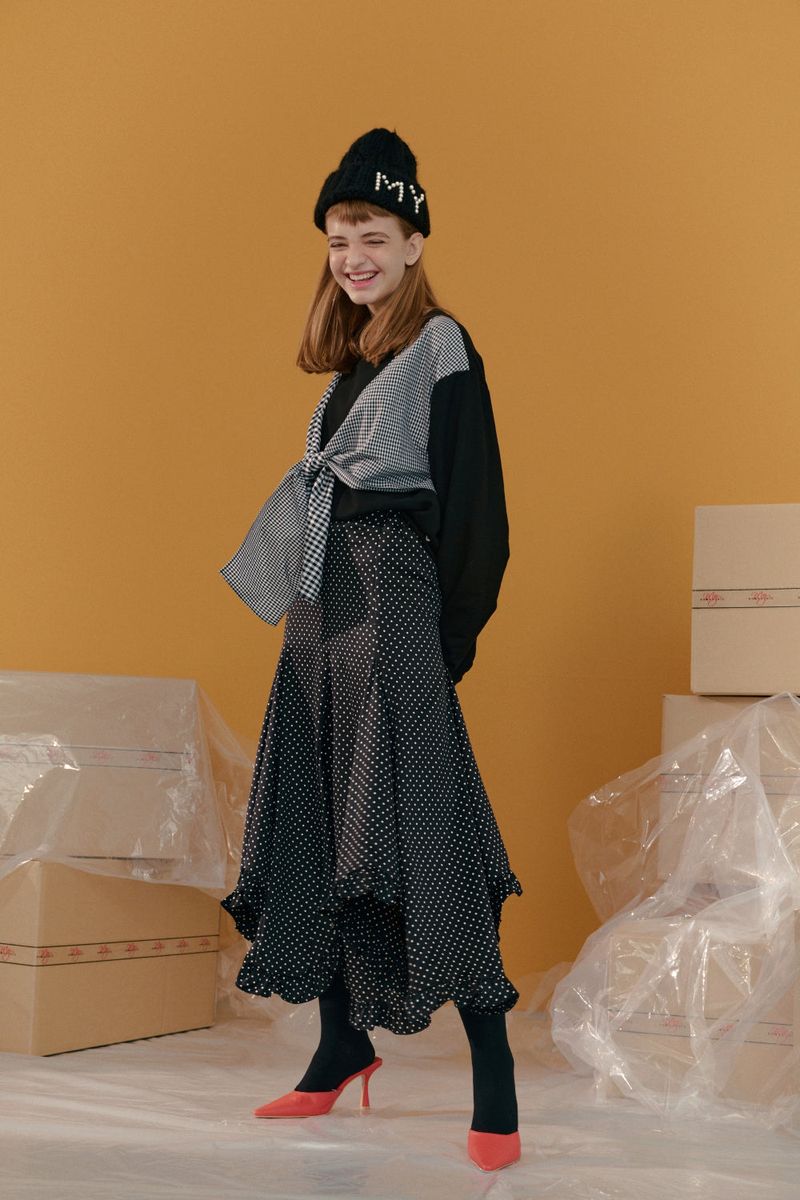 ROMANCHIC（ロマンシック）の「チェックスウェットシャツ（トップス）」