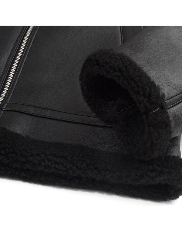 RG B-3 Mouton Jacket (Black)