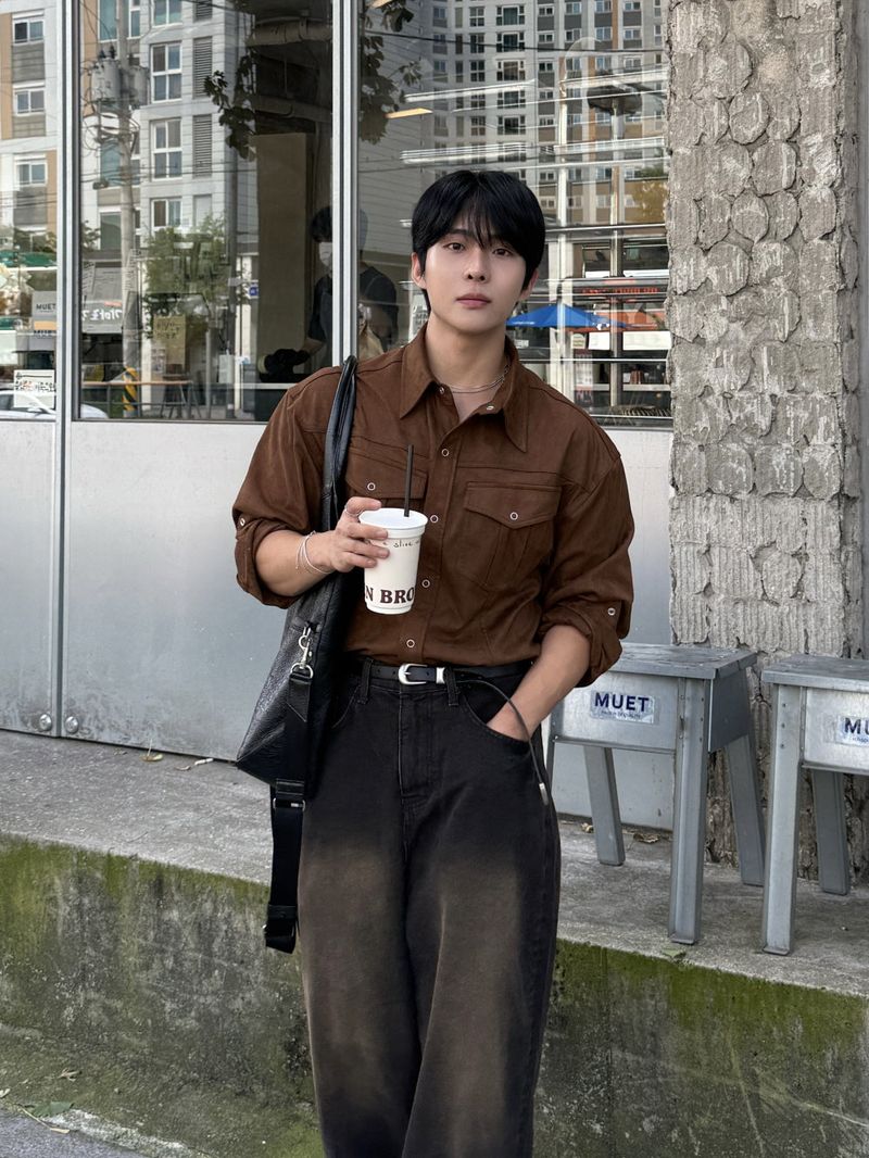 Yard suede western shirt