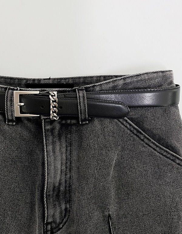 HOLY IN CODE（ホーリーインコード）の「No.8684 chain point simple BELT（Fashion Accessories）」