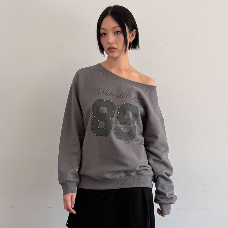 MIDNIGHT MOVE（ミッドナイトムーブ）の「stud 89 mtm (grey)（Tops）」