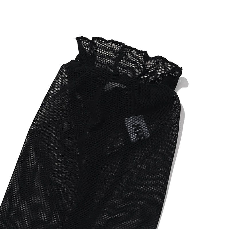 RIBBON SUMMER LEG WARMER [BLACK]