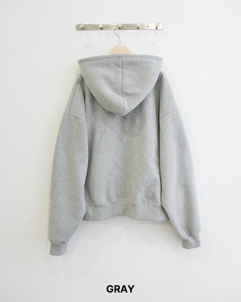 Scope Cropped Fleece Hoodie Zip-up