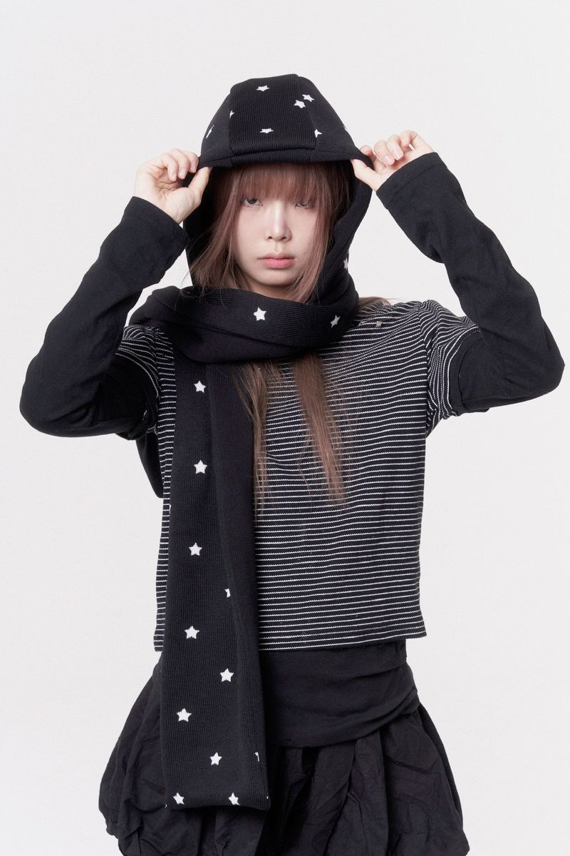 Star reversible hood muffler