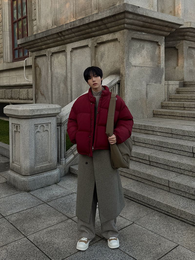 [ASCLO MADE] Londoner Short Down Jacket (4color)