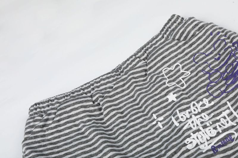 Mina Layered Dot Flare Pants