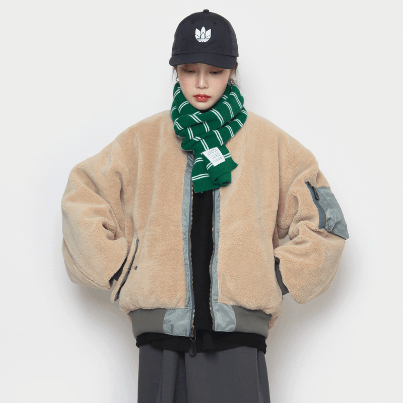 nutellike（ヌテールライク）の「Reversible Wool MA-1（Jackets/Outerwear）」