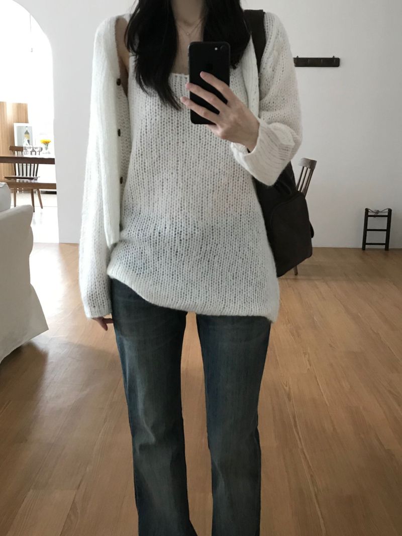 Knit Cardigan Set (3 colors)