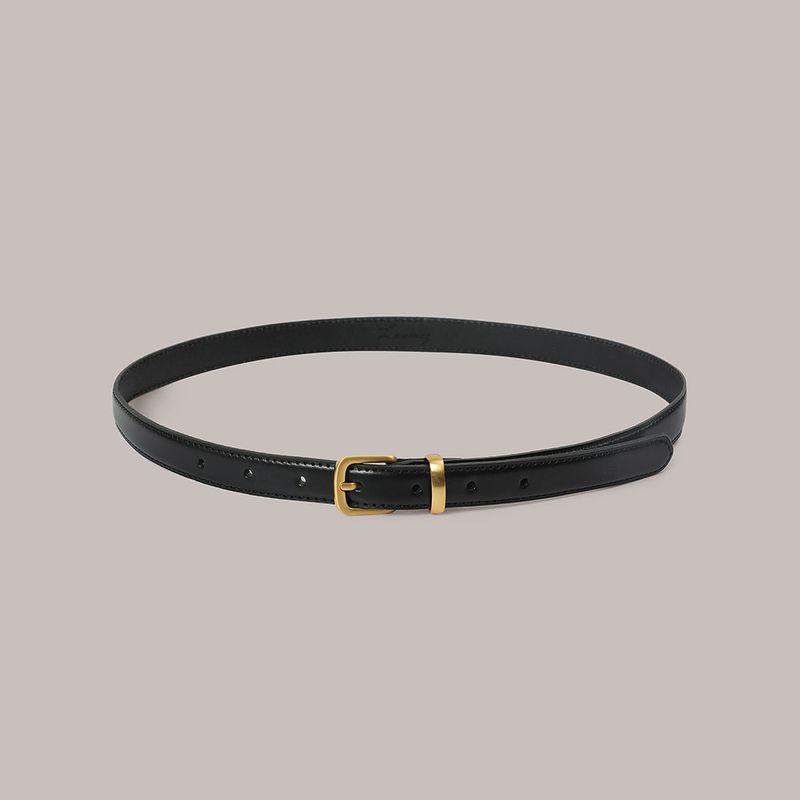 Simple Cowhide Belt - 3 Color