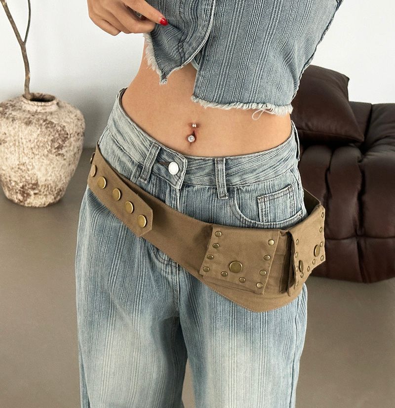 Cotton Stud Zing Cargo Belt