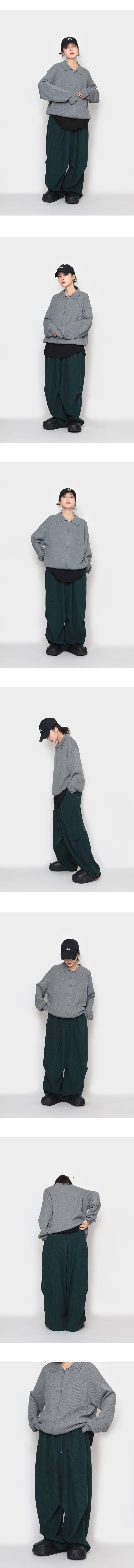 Boel Collar Knitwear Zip-Up