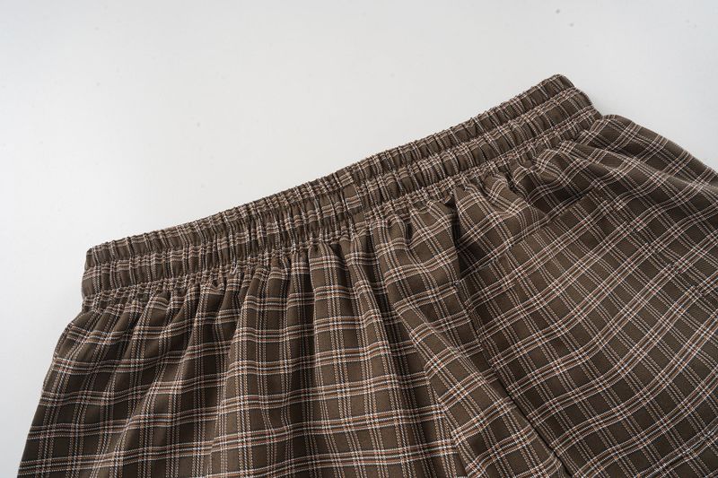 Noah Classic Check Shorts