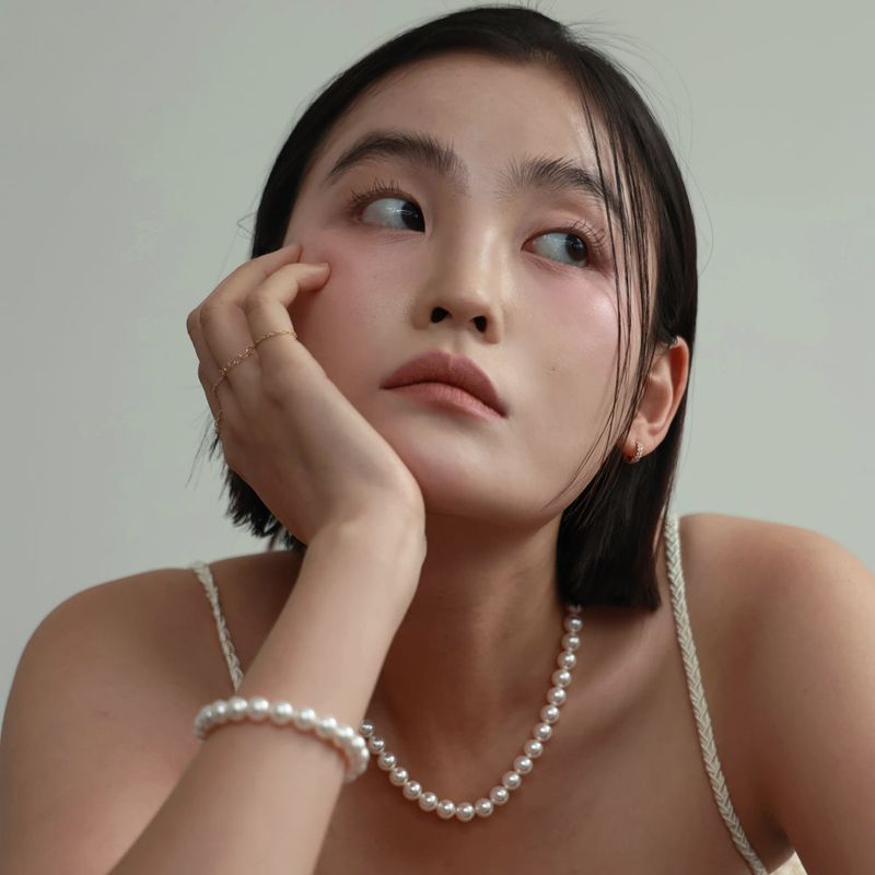 8mm pearl necklace