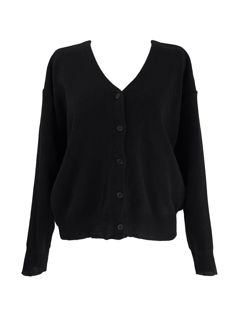 minimal basic knit cardigan (2color)