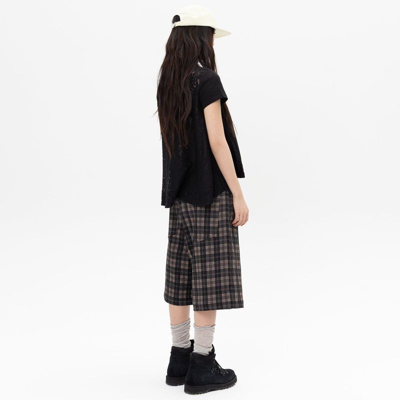 Heart Logo Mix Tee - Black