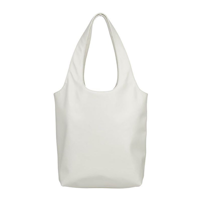 Signature Logo Leather Shoulder Bag