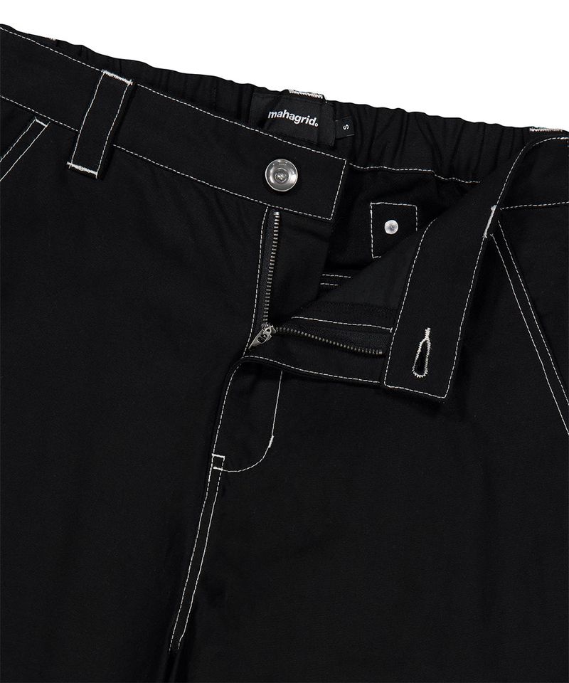 EYELET WIDE PANTS