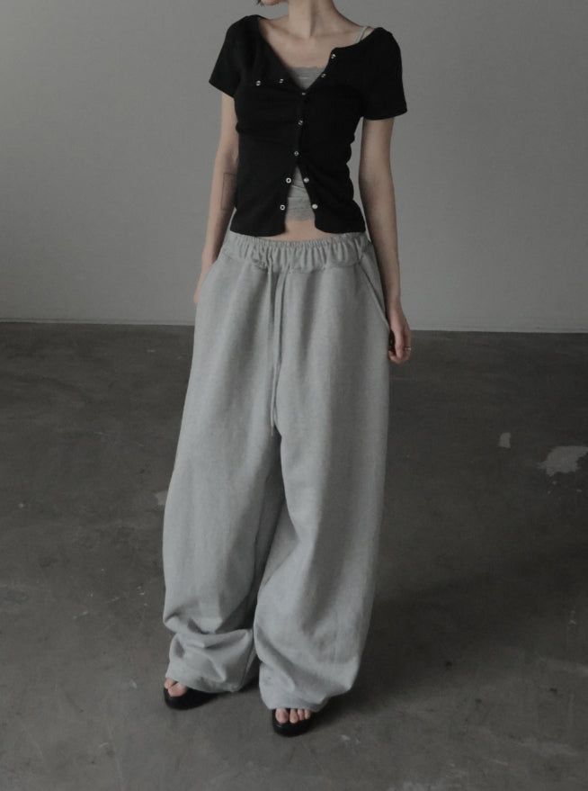 Prie Unbalance Snap Cardigan