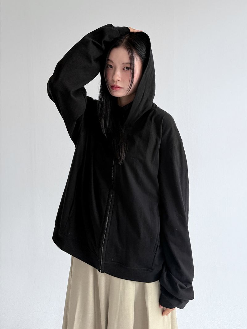  BASIC ZIP HOODIE