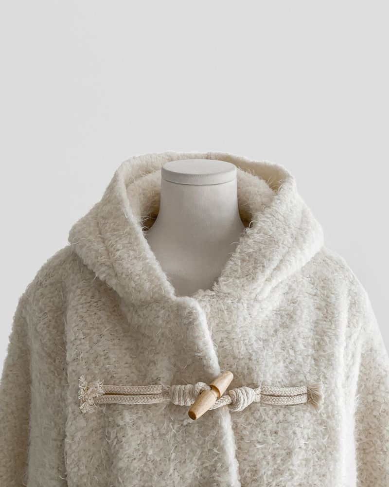 wool brioche crop toggle CT