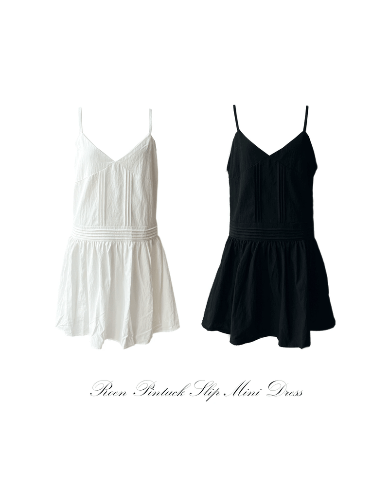GUSTA（グスタ）の「Roen Pintuck Layered Slip Mini Dress（Dresses）」