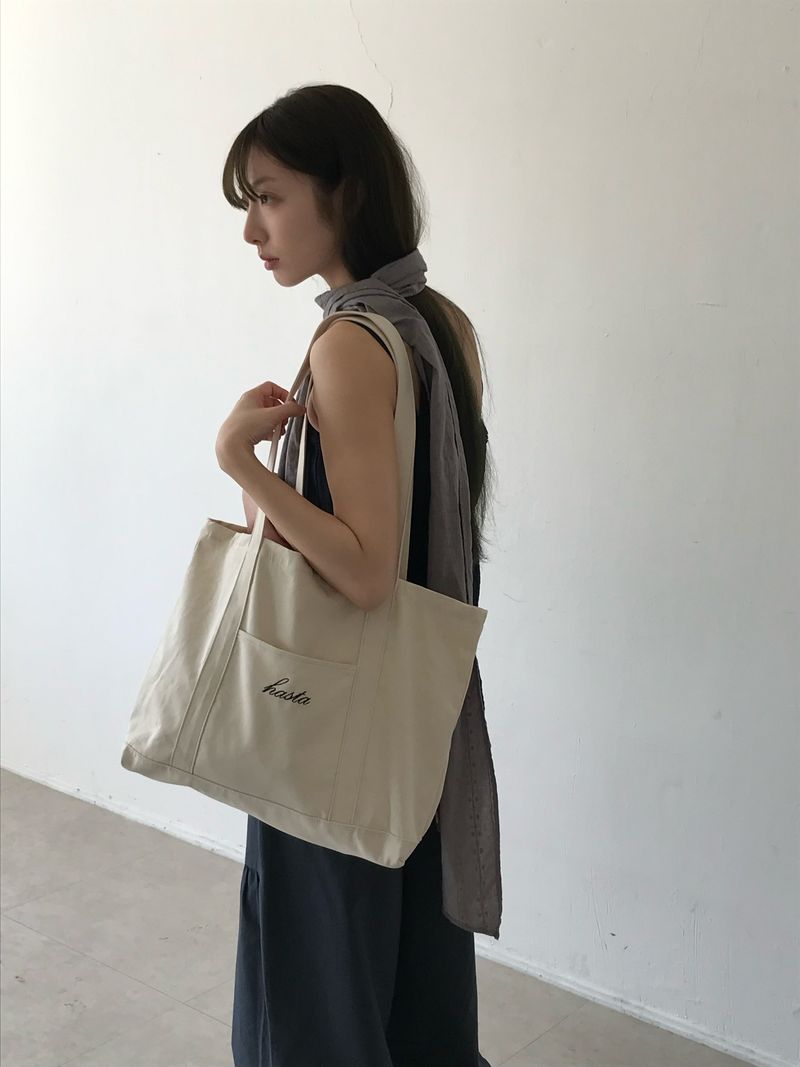 HASTA（ハスタ）の「ビンテージワークトートバッグ (エクリュ)（バッグ）」