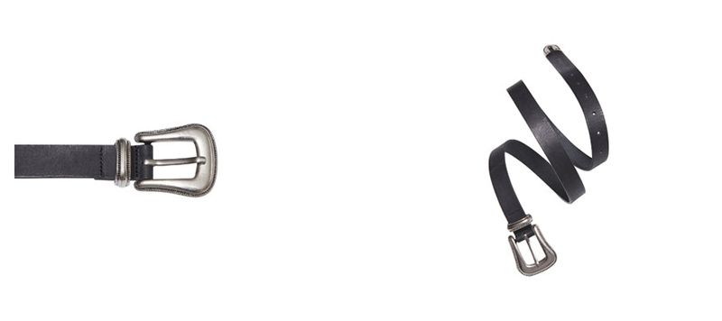 Weston leather belt