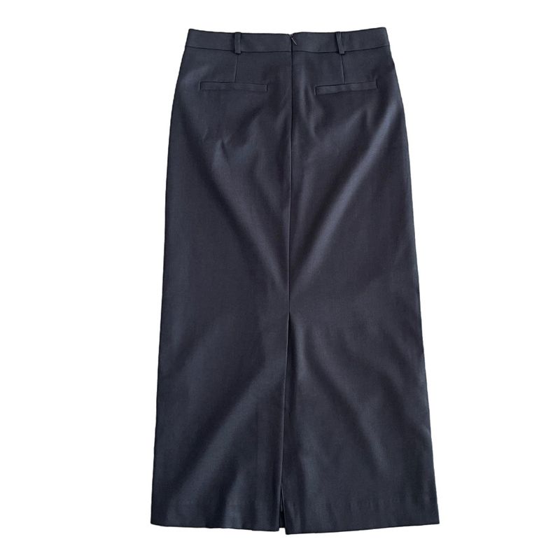 スレートバックスリットロングマキシスカート