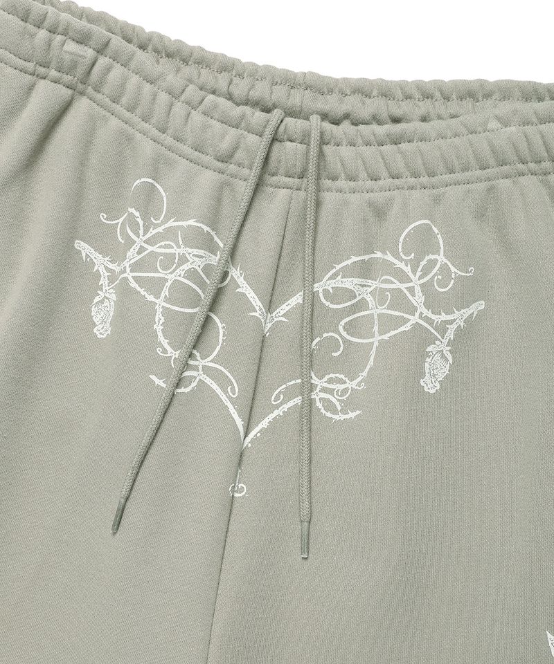 W STEM SWEAT SHORTS KHAKI(CV2FMFPA00A)