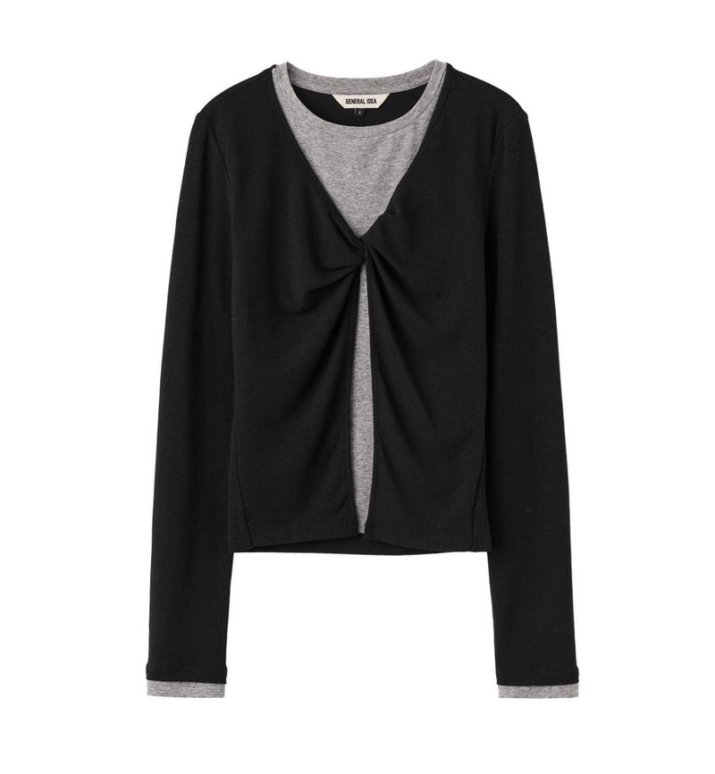 【即日発送】layered twist t-shirts