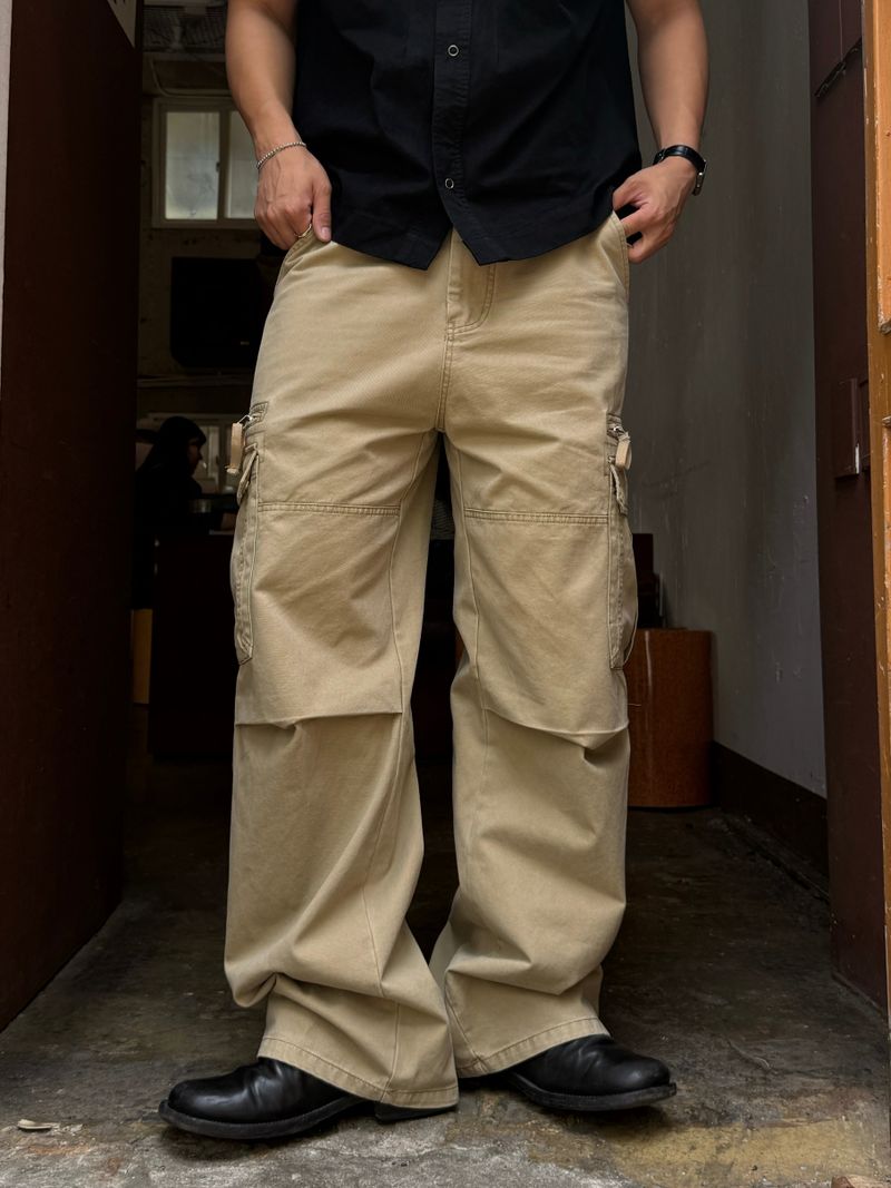 Day zipper cargo pants