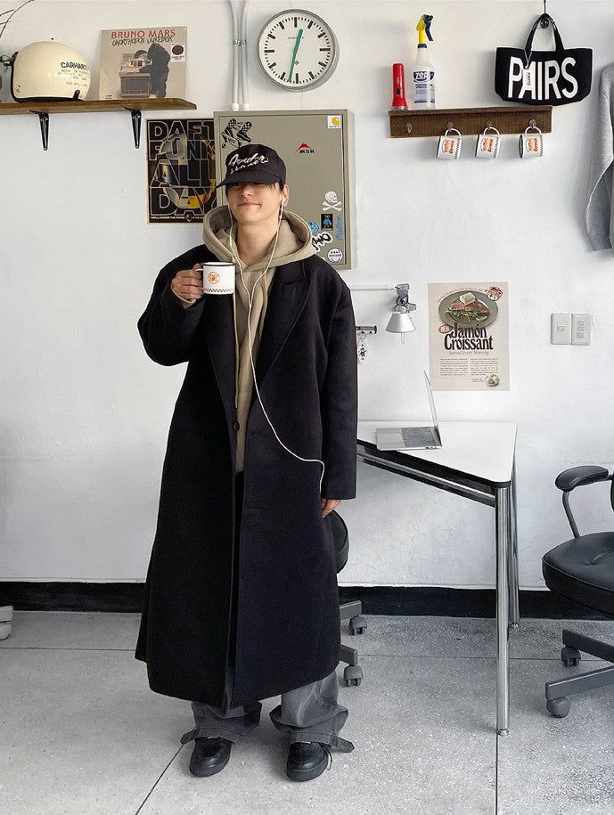 No.0447 wool 20 hidden over COAT