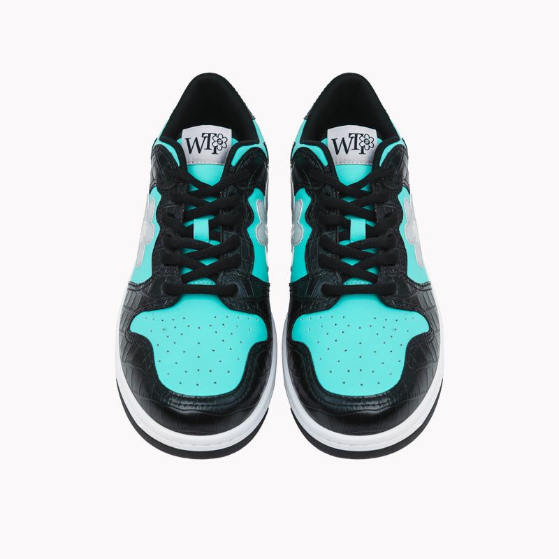 WTP "DIAMOND" DREAM KICKS | BLACK TIFFANY BLUE