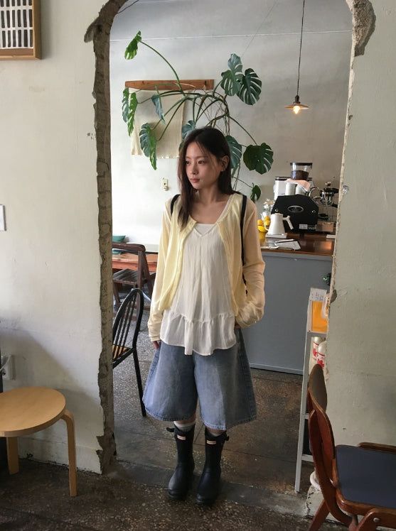 Lateni Cotton Summer Cardigan