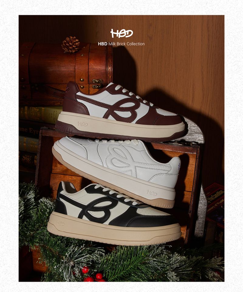 HBD High Up Preppy Sneakers 