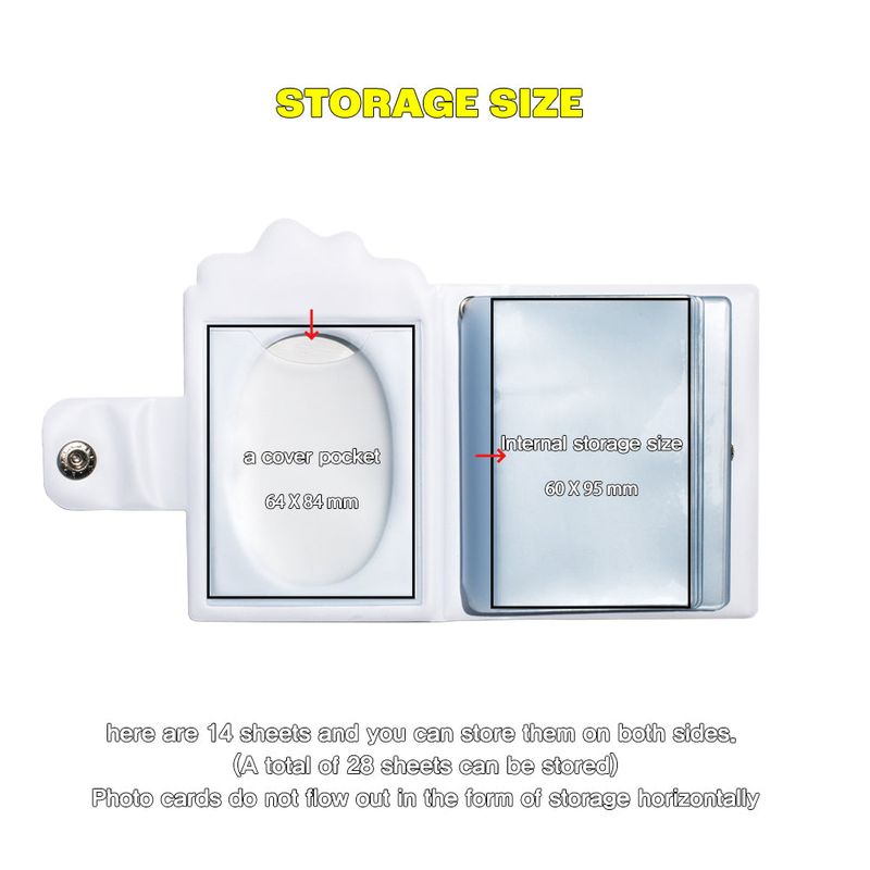 Lover's Photo Card Holder Book