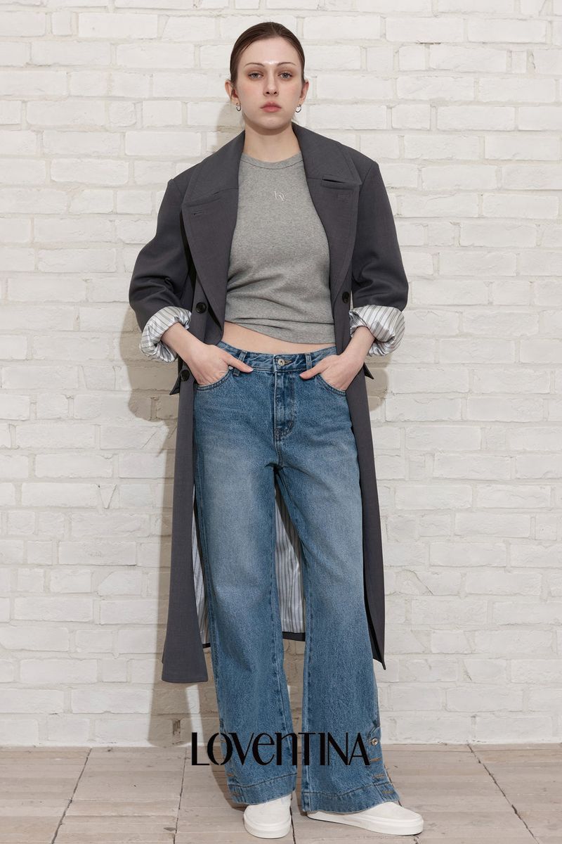 MAXIMAL DOUBLE COAT_GRAY