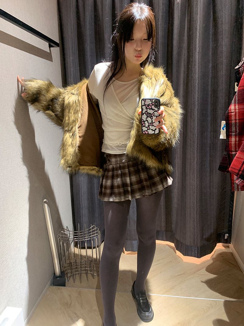 FOX FUR JACKET