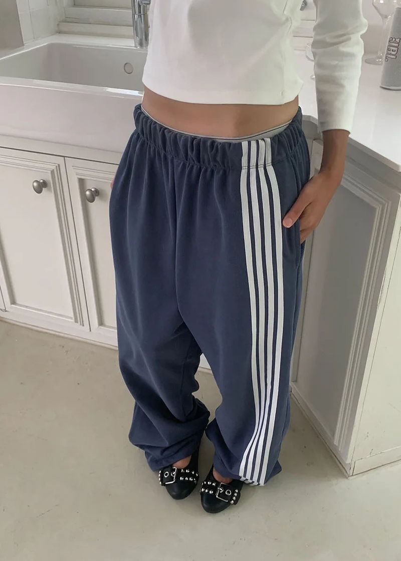 UNBAL TRACK WIDE PANTS (2color)