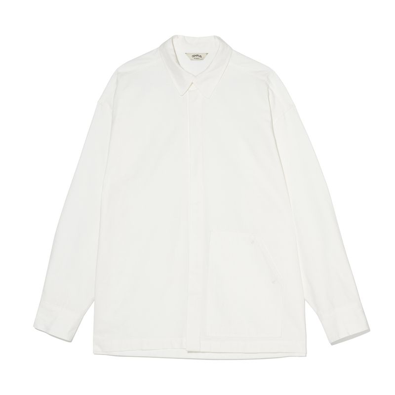 EASY OVERSIZE SHIRTS [WHITE]