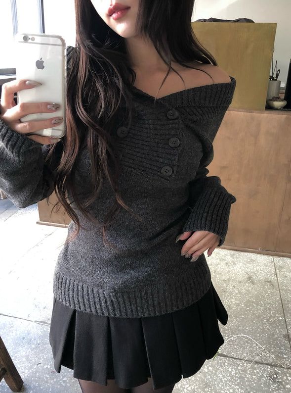 Elda Wool Belt Pleated Mini Skirt