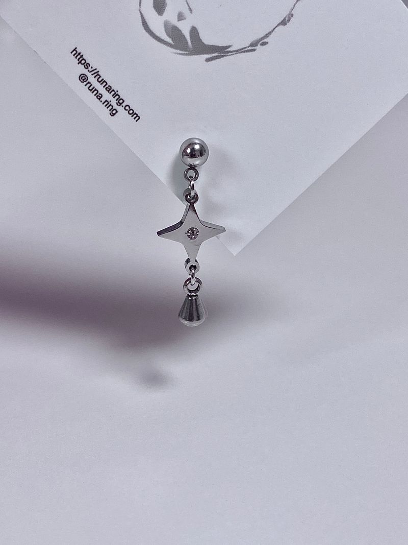 water drop point piercing