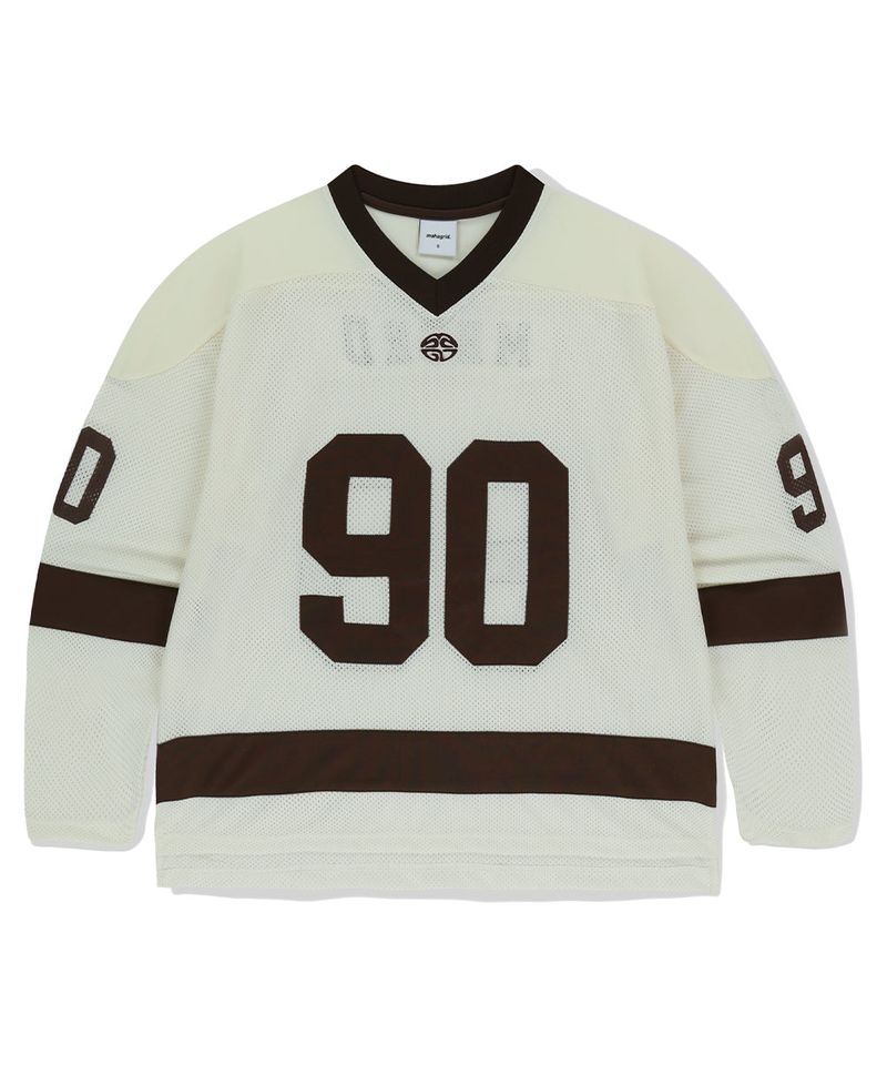 mahagrid（マハグリッド）の「90 HOCKEY JERSEY（Tops）」