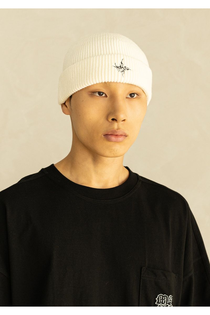 MASS TWIG SHORT BEANIE MWHAC003-WT