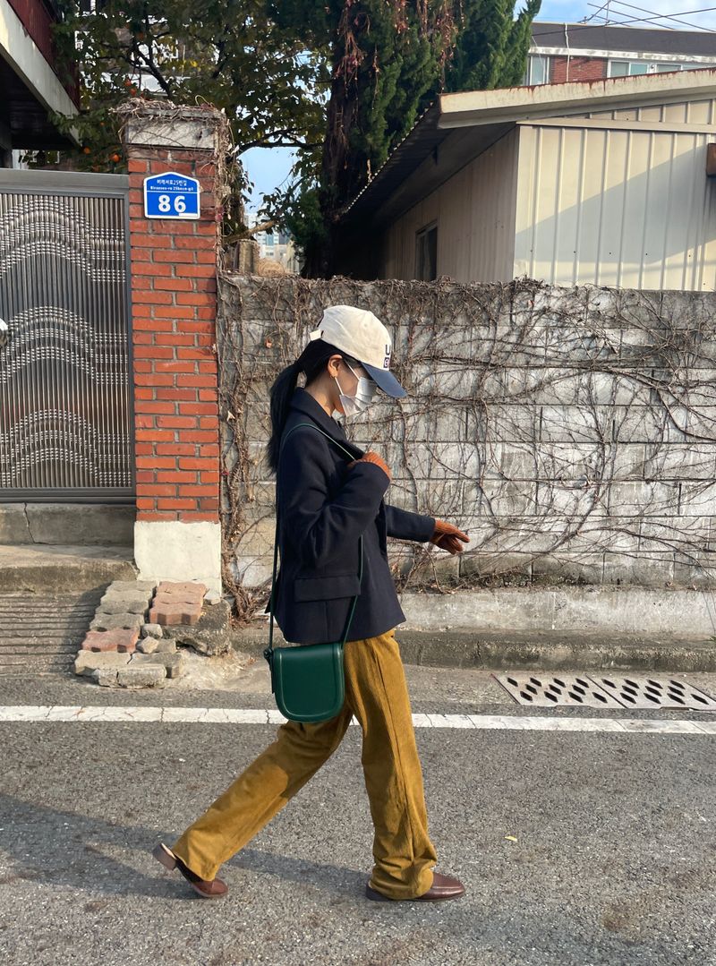 Teddy corduroy pants