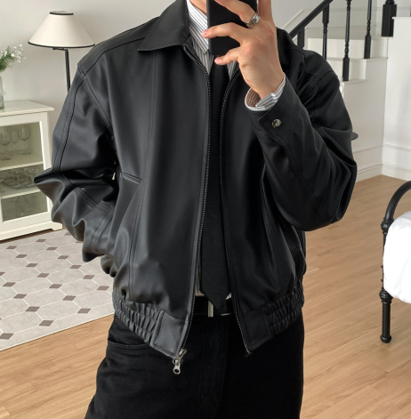 Soldier Leather Automatic Tie