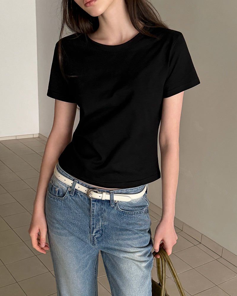 [ORIGINAL]  Basic Short Sleeve T-shirt