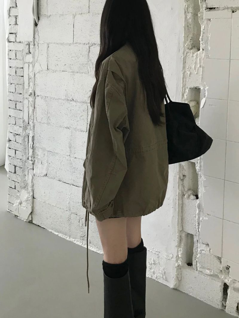 Washed Field Jacket (2 colors)