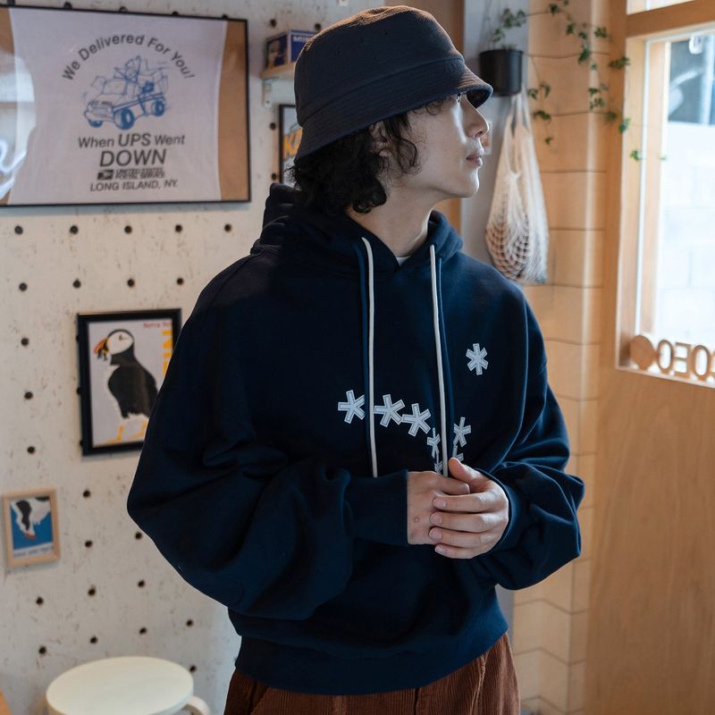Alaska logo hoodie / Navy