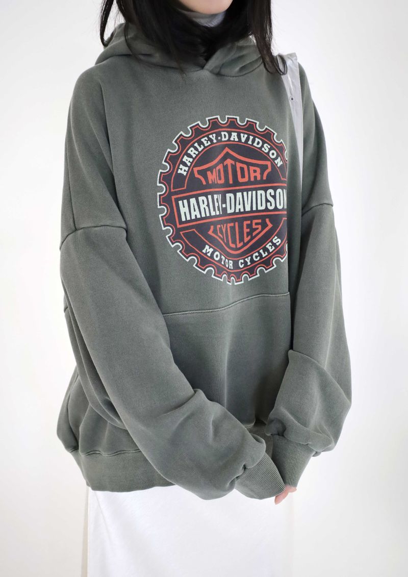 (UNISEX)ChillBlock Oversize hoodie(2colors)
